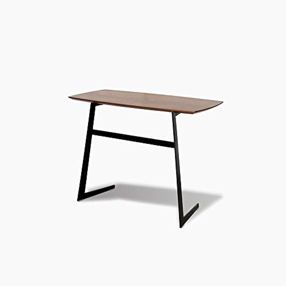 Gart Side Table Brown Width 80cm Faye