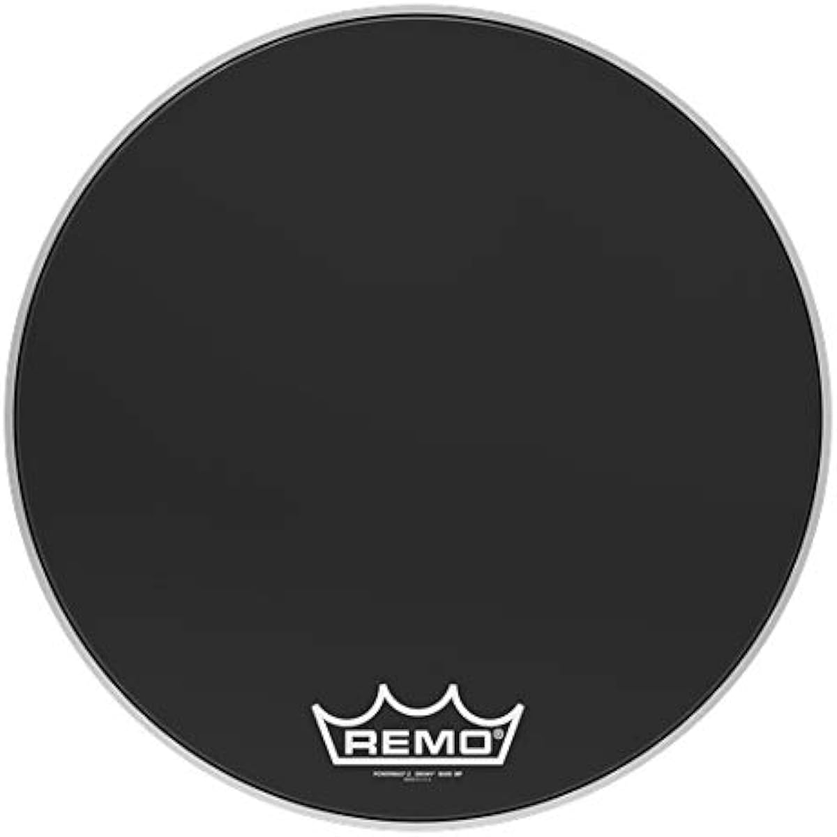 REMO Power Max 2 Ebony Marching Drumhead PM-2422-MP 22"