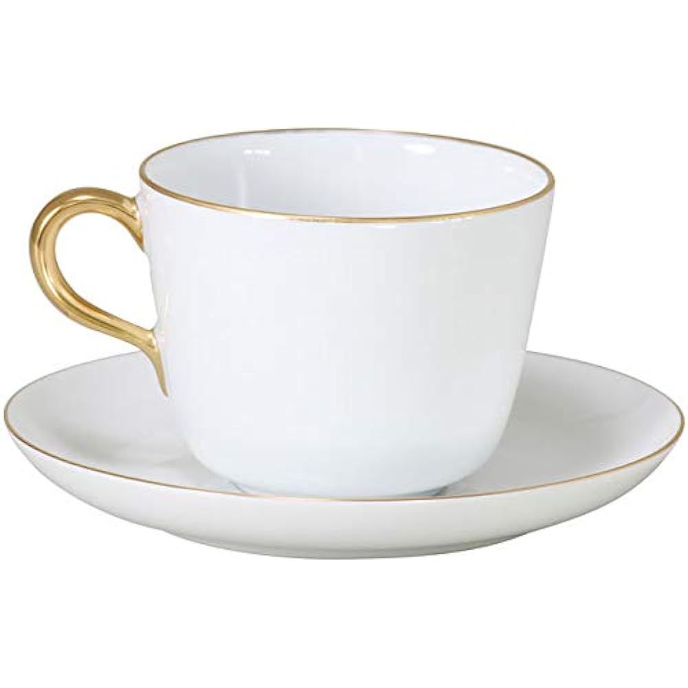 [Okura Toen Washi paper wrapping] Gold line morning bowl 026