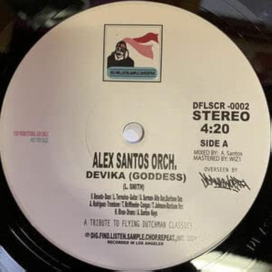 7 inch classic cover drum break JAZZ FUNK Alex Santos Orch Devika (Goddess) Expansions 45 EP DOPE DRUM BREAK Muro DJ Koco