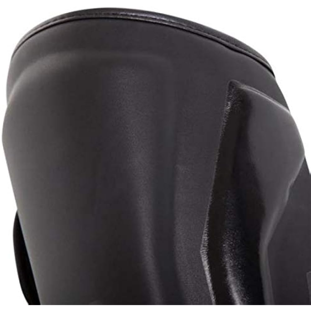VENUM Leg Guards ELITE SHIN GUARDS (Matte Black) EU-VENUM-1394-BC // Legs Kickboxing Martial Arts Armor Protector