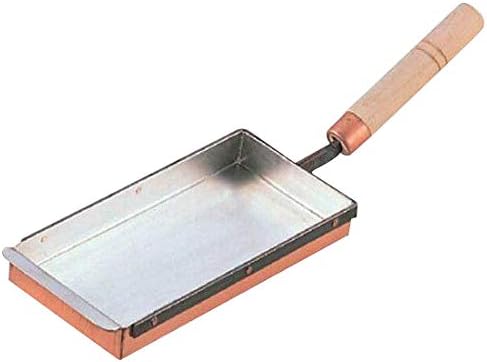 Marushin Bronze Ware Tamago Yakiware Pure Copper 15x21cm Kyoto Type