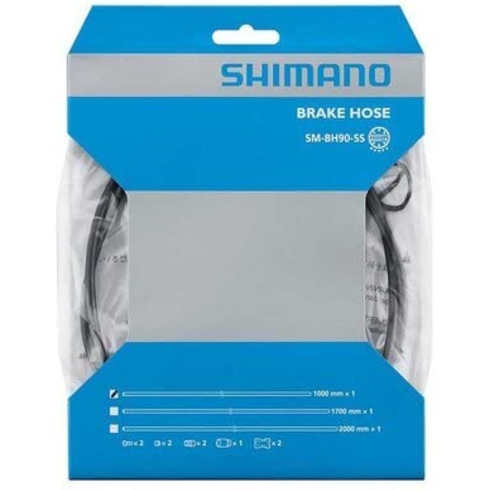 SHIMANO Disc Brake Hose SM-BH90-SBM SBM A 2000mm Black ISMBH90SBML200A