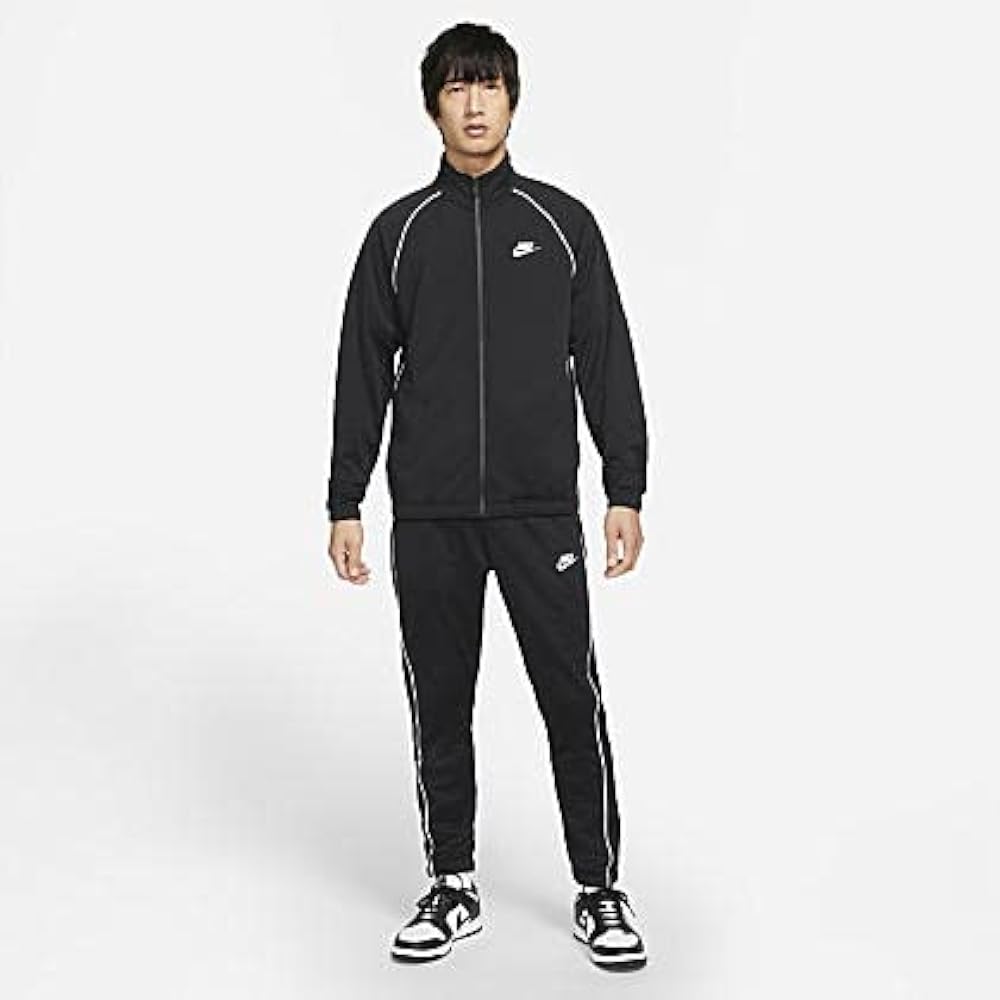 [Nike] CE Basic Woven Lined Mesh Windbreaker Jacket x Long Pants Top and Bottom Set Men's M (162-175cm) Domestic Genuine Product BV3031 Black