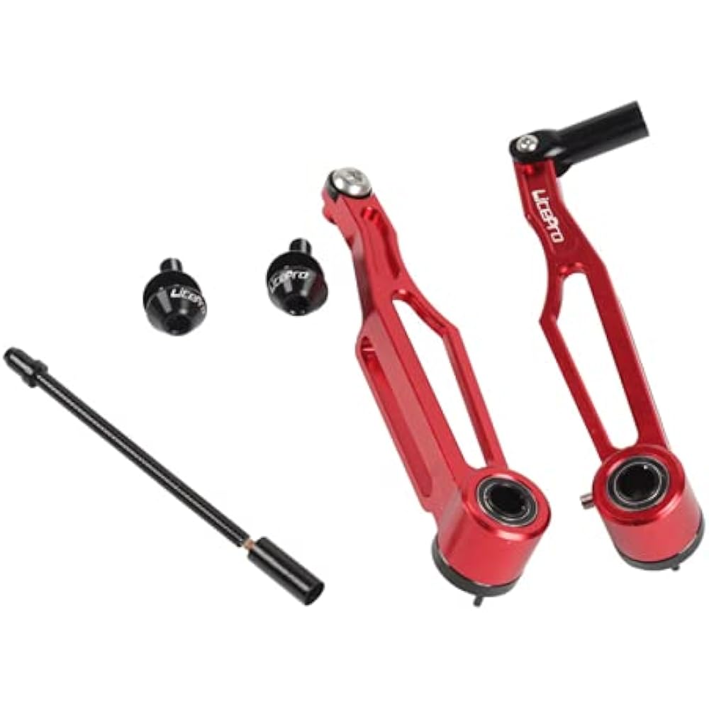 Litepro Ultra lightweight V-brake front and rear set (for 1 car) short/long folding bicycle MTB small wheel minivelo cross bike (Lightweight V-brake short/long)