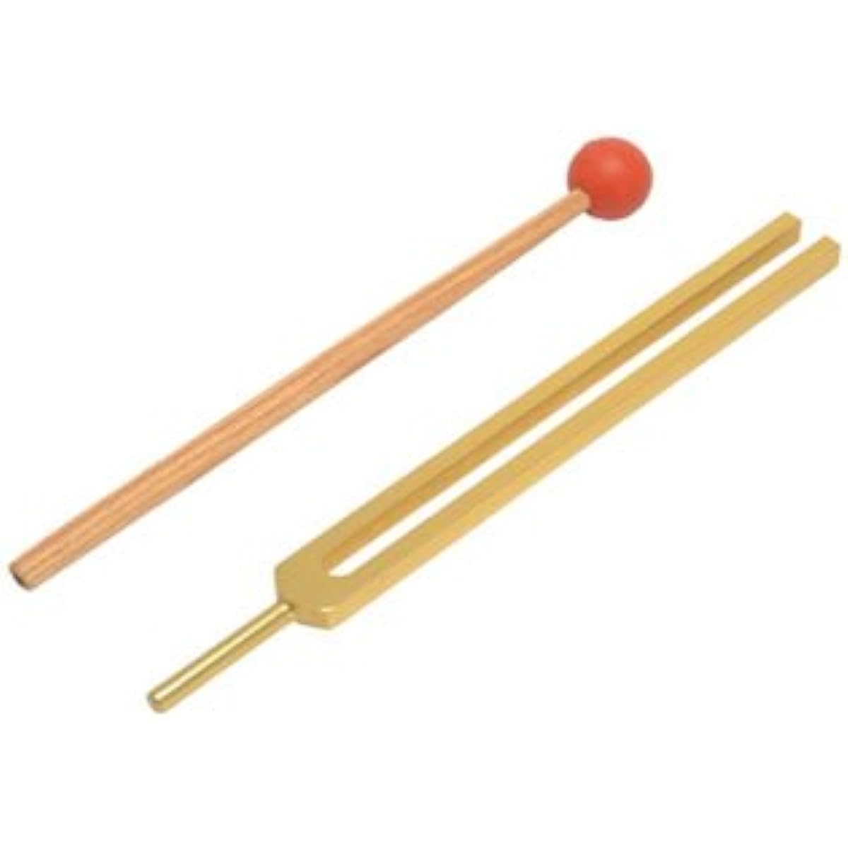TFS Tuningforkshop Gold Finish Cosmic Mid Ohm Tuner Tuning Fork