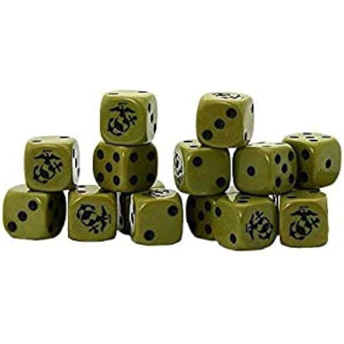 Warlord Games, US Marine Corps D6 Bolt Action (16) Dice