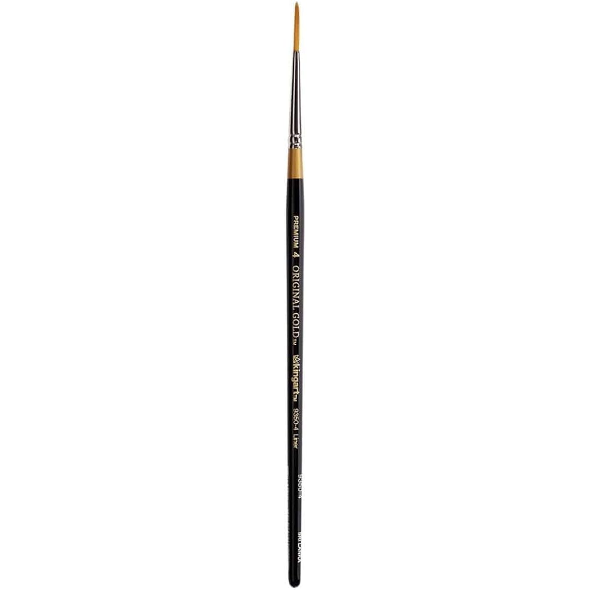 KingArt Original Gold Paint Brush Liner Size: 4