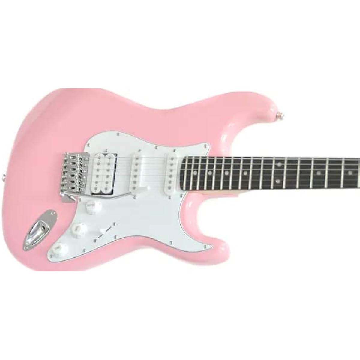 PLAYTECH Electric Guitar Stratocaster Type ST250 S-S-H Rose Pink