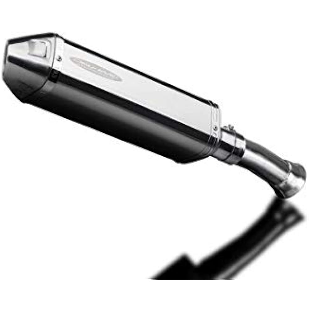 DELKEVIC Slip-on Stainless Steel Tri-Oval Muffler KTM 1050/1090R/1190/1290R ADVENTURE 2015-2018 320mm KIT12JJ