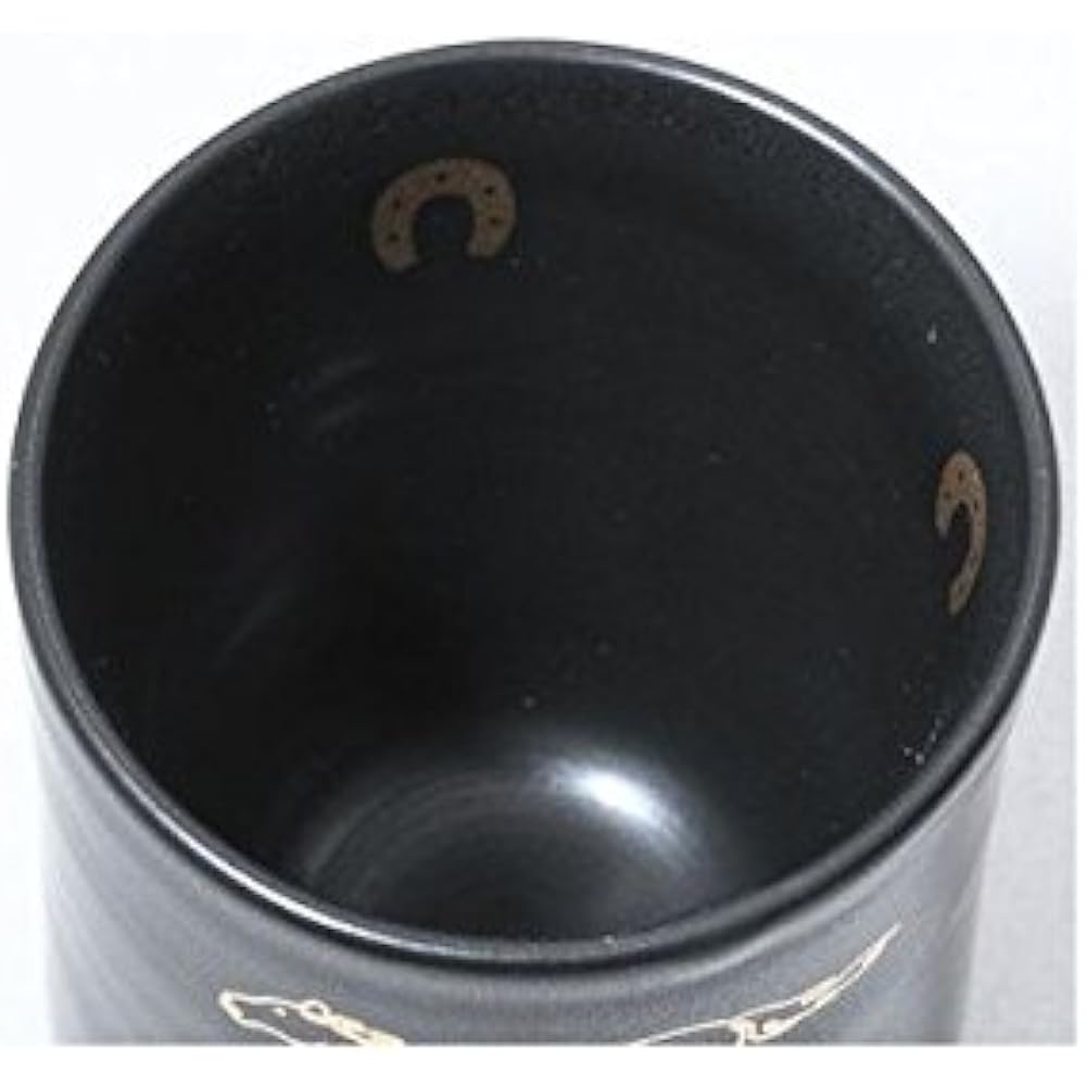 Ohori Soma Ware Matsunaga Kiln KACHI-UMA08 by Satomi Nakano 60th Birthday Gift Present Tea Cup Stylish Double Heat Retention