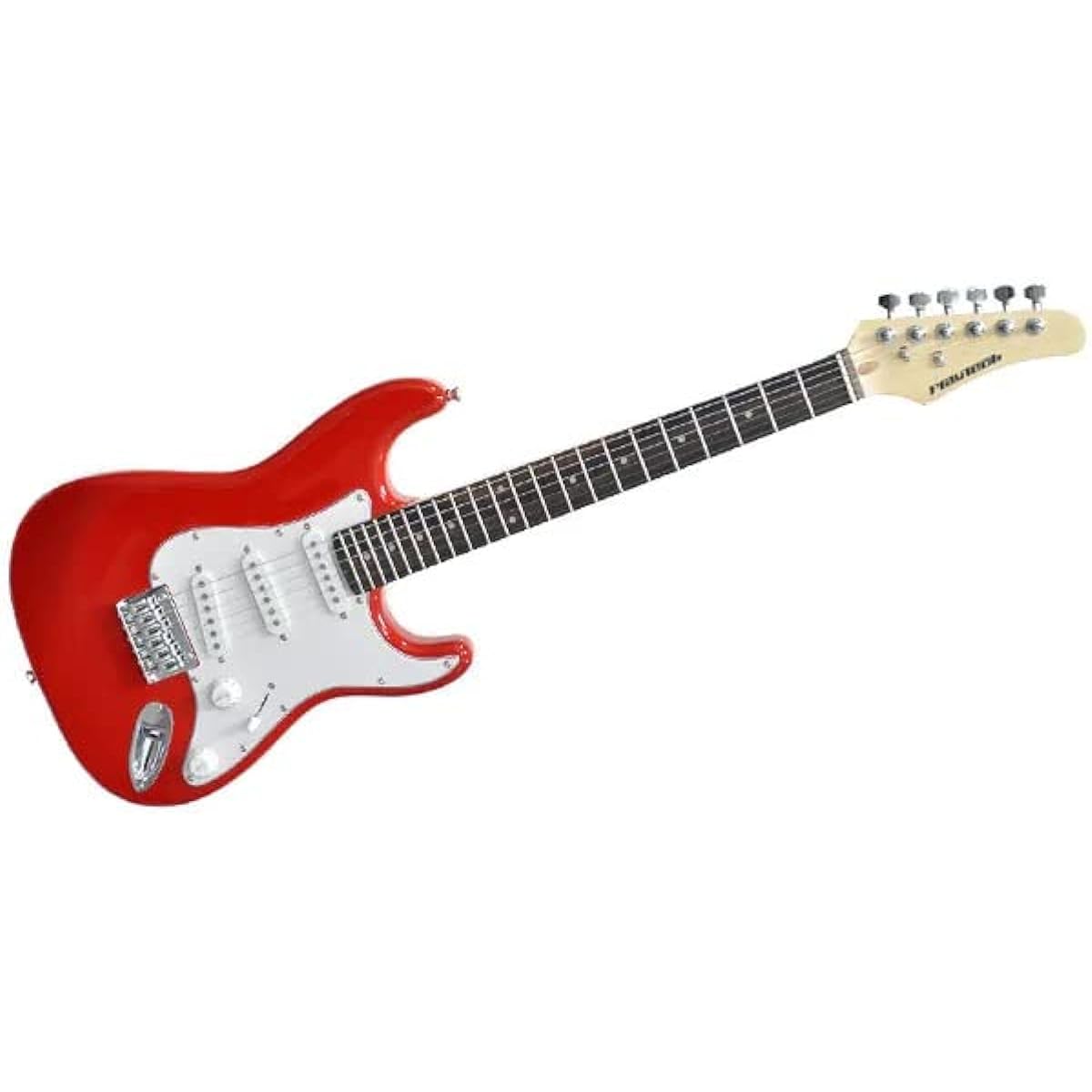 PLAYTECH Mini Guitar 570mm Scale RED