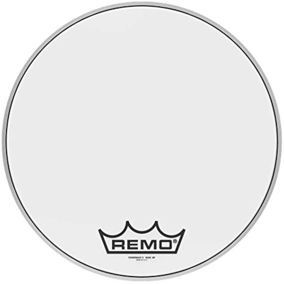 REMO Marching Bass Drum Head PM-2018-MP Power Max 2 Ultra White Marching 18"