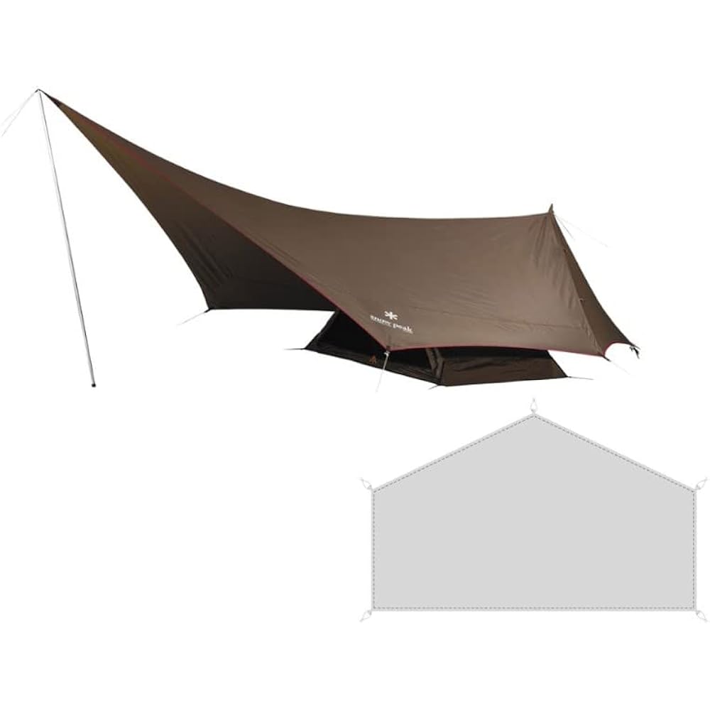 Snow Peak Solo Tent & Tarp Hexaise 1