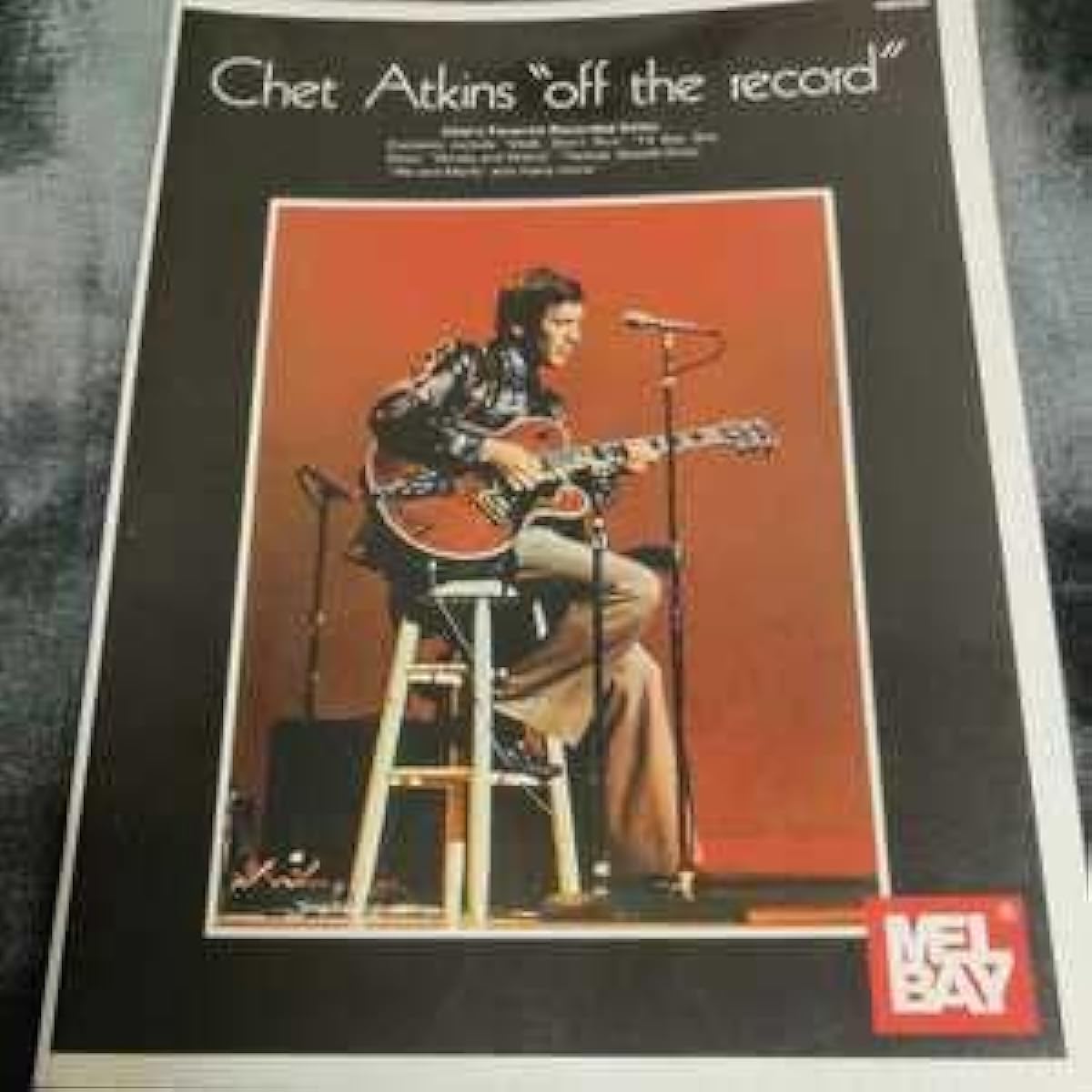Chet Atkins Guitar score (with TAB) Foreign book -