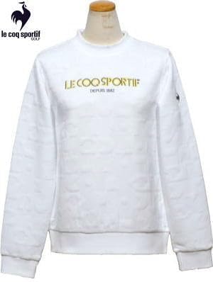 [Le Coq Sportif Golf] Cut and Sew Quilted Pullover Sweat Absorbent UPF50 Golf QGWWJL51 Women's