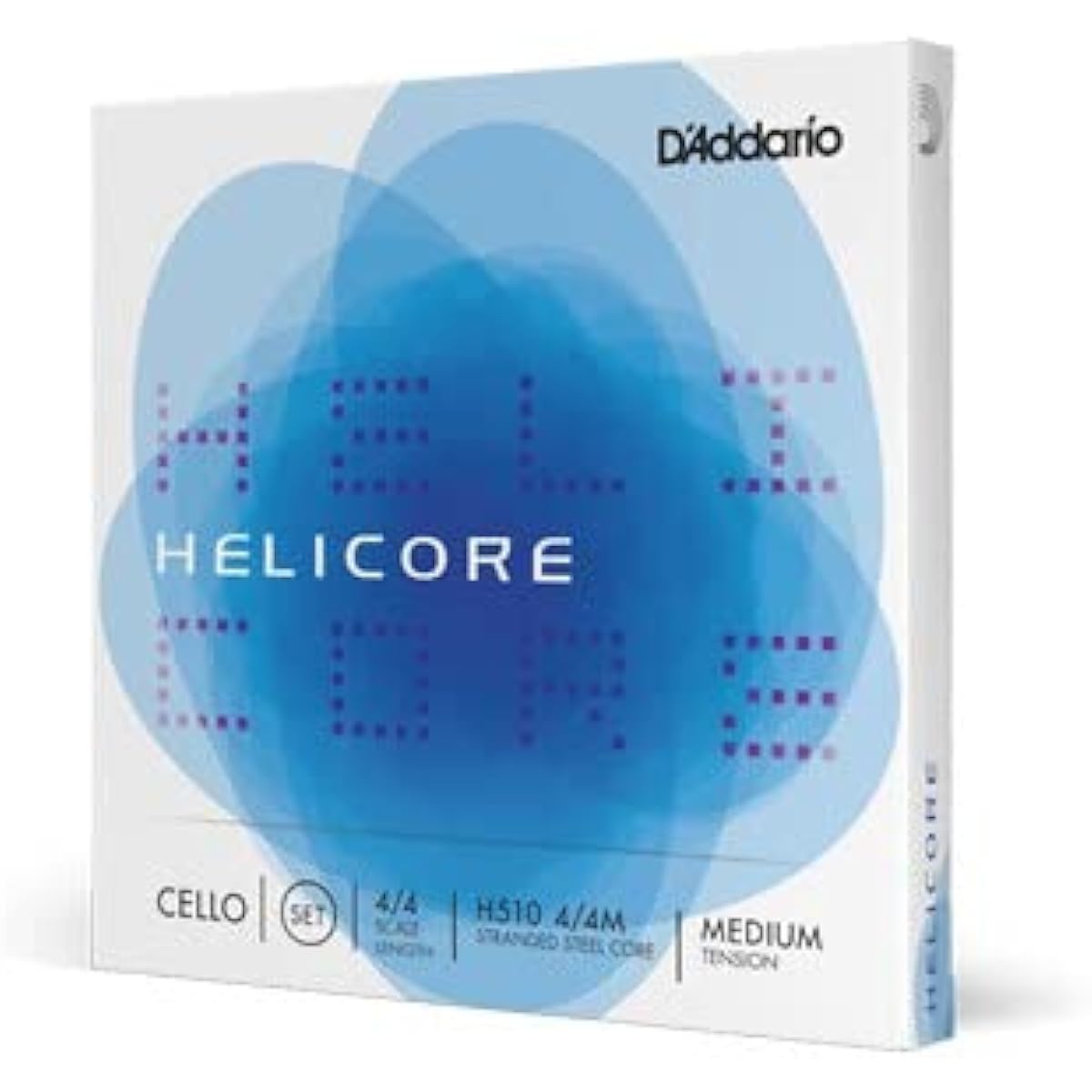 DADDARIO H510 4/4M Helicore cello set medium cello strings