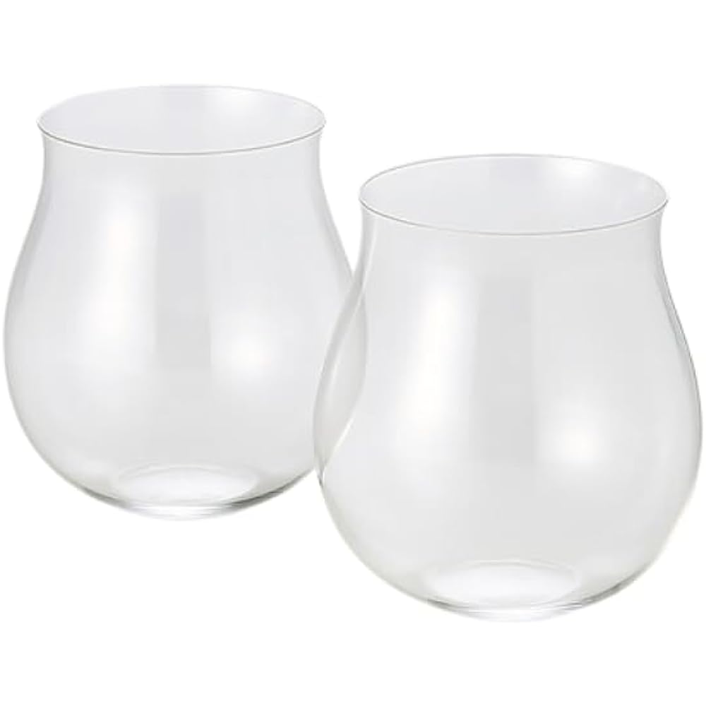 Shotoku Glass Usuhari Wine Cup Burgundy Diameter 66mm x Height 90mm Full Water Capacity: Approximately 350cc Teshigoto Club
