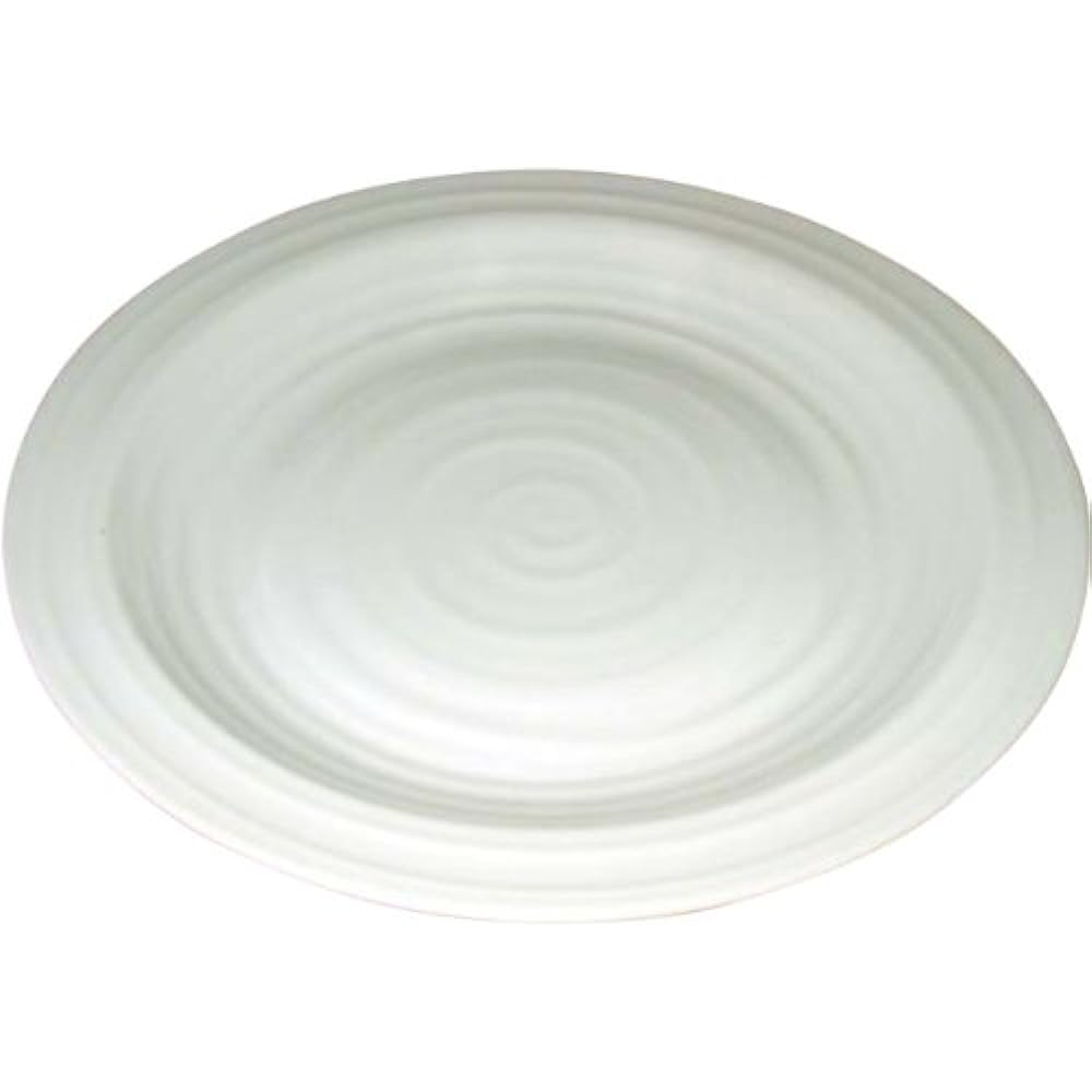 Ranchant Set of 2 Plate (Extra Large) Multi 1802-174042/Φ30x4cm Round Eye Arita Ware Made in Japan