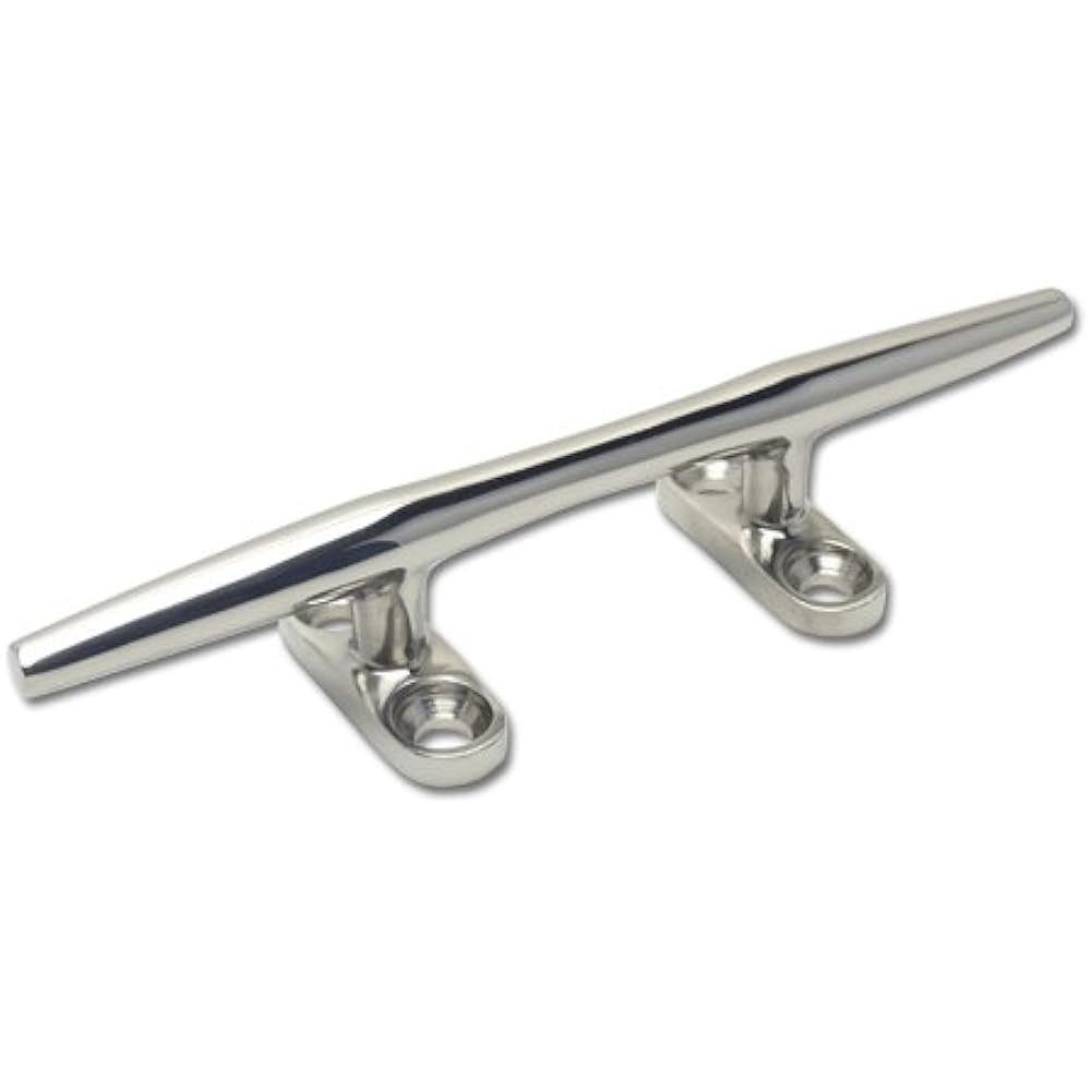 Cleat (SUS316 stainless steel) For anchoring and mooring ships, boats, yachts, jet skis, and fixing sea anchors and ropes.