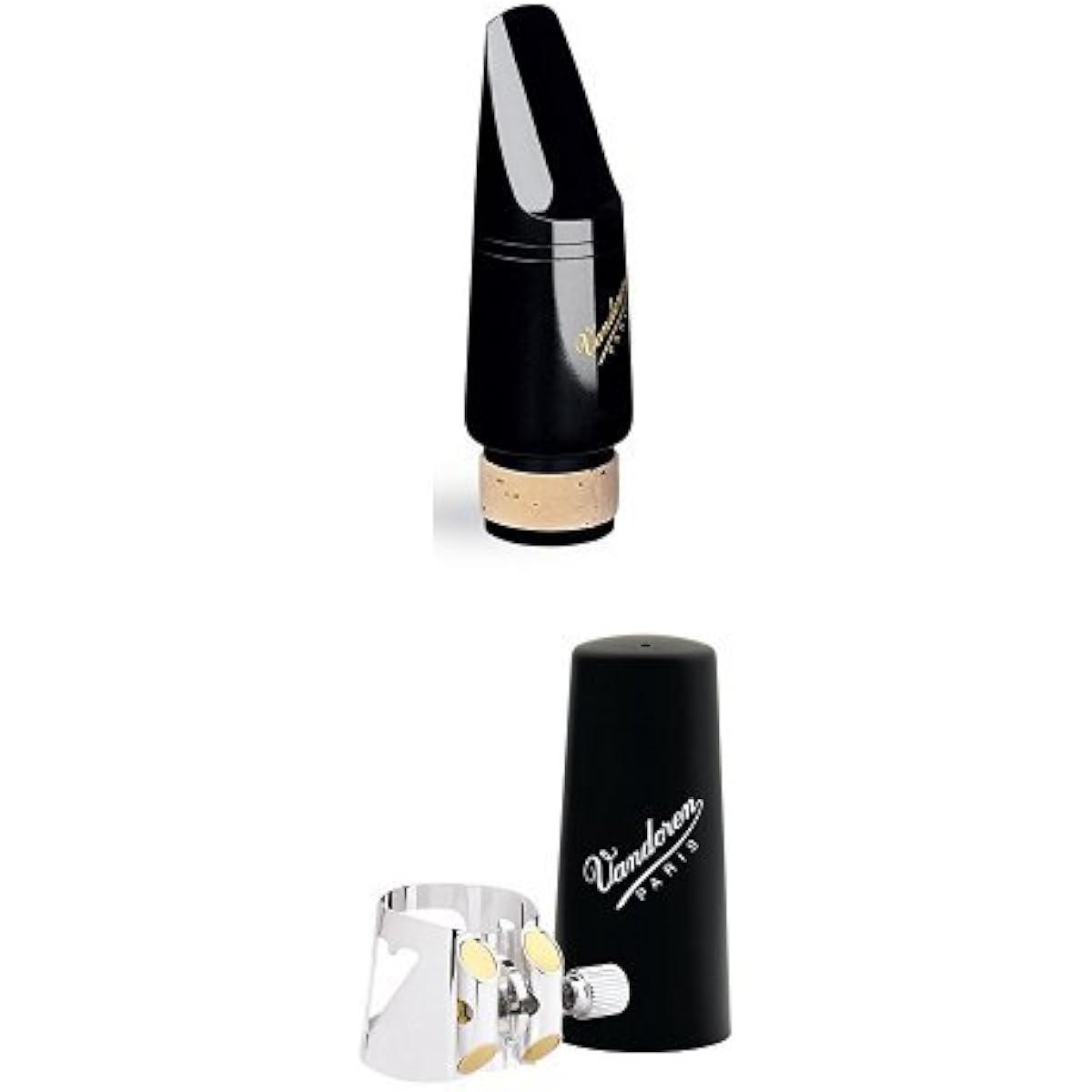 Vandoren Alto Clarinet Mouthpiece BD5 Ligature Optimum with Plastic Cap (LC03P) Set