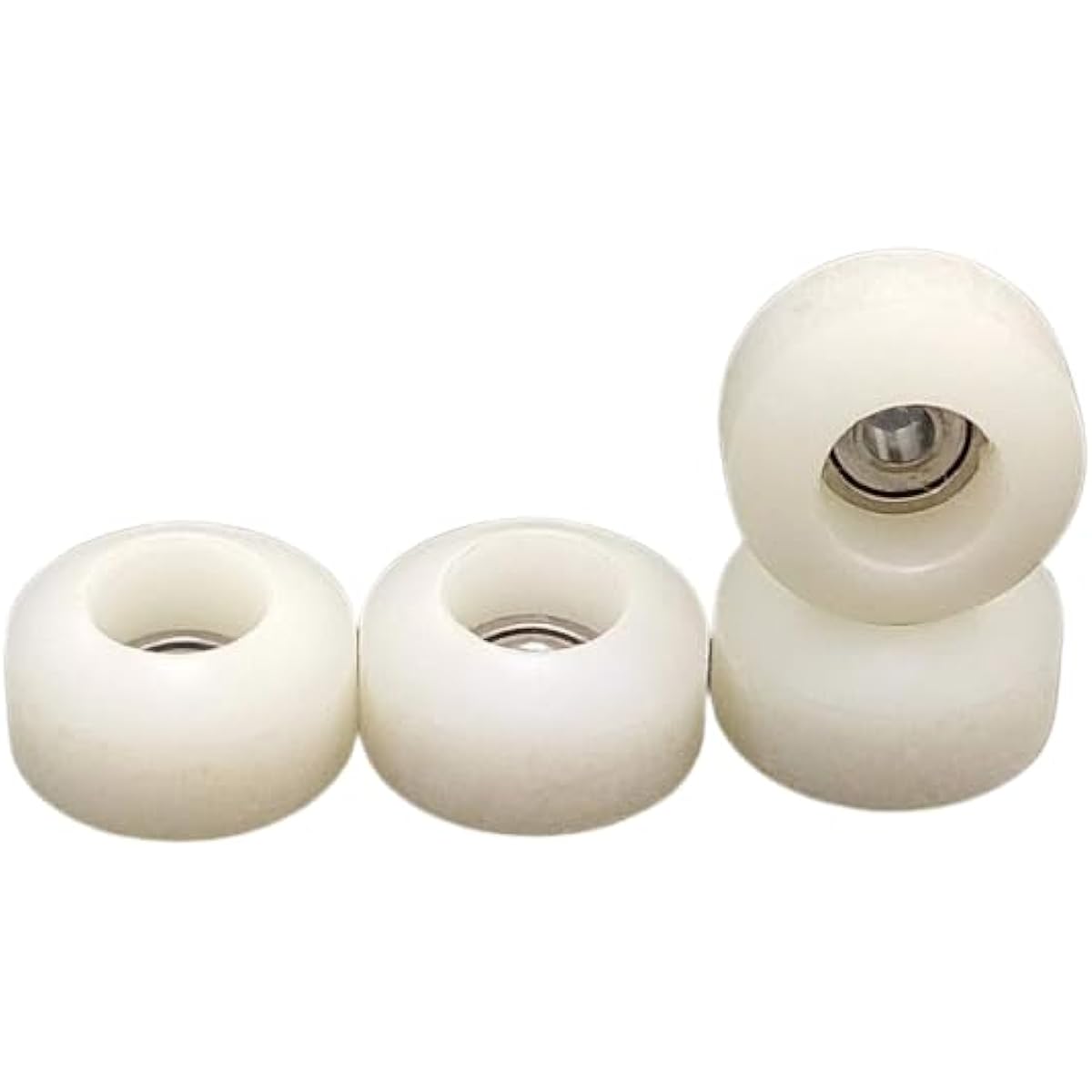 LEEFAI 100% Urethane Fingerboard Wheel Handmade Wheel Urethane Material 75D Hardness Wheel Ultra Spin Bearing Wheel Size 7.8 x 5mm