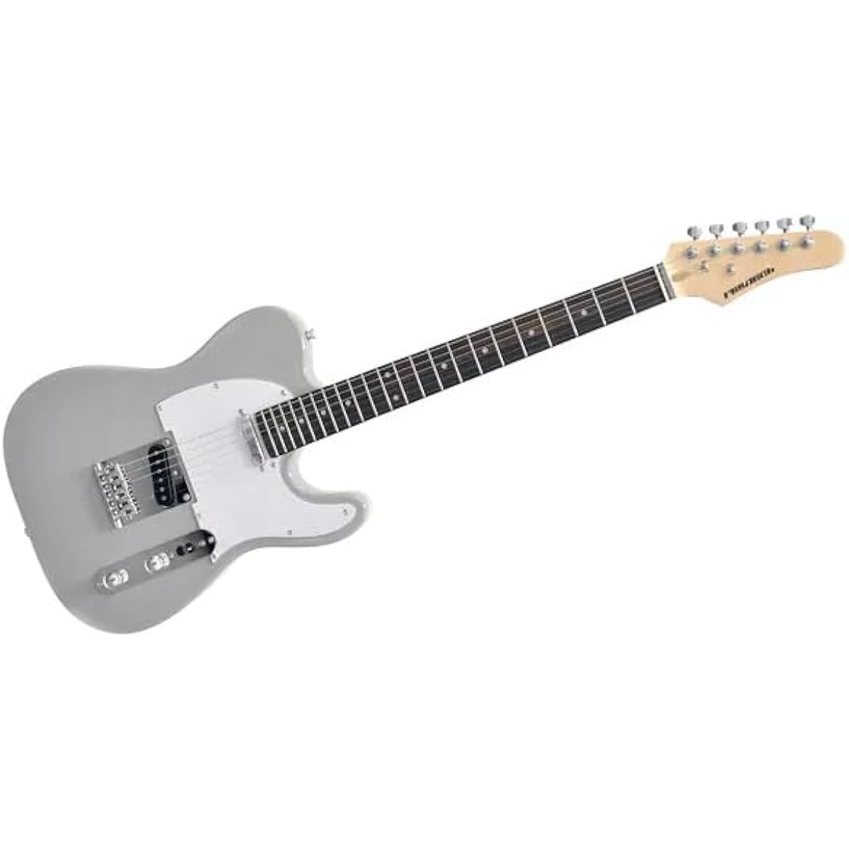 PLAYTECH Electric Guitar TL Type Rose Gray Equipped with 2 Single Pickups