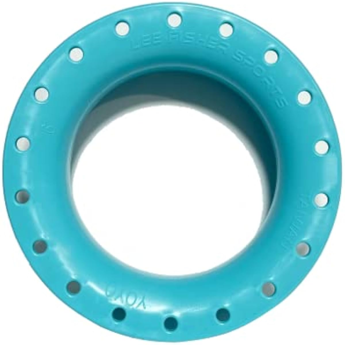 Hand reel Cuba YOYO with hook keeper 6 inches aqua blue