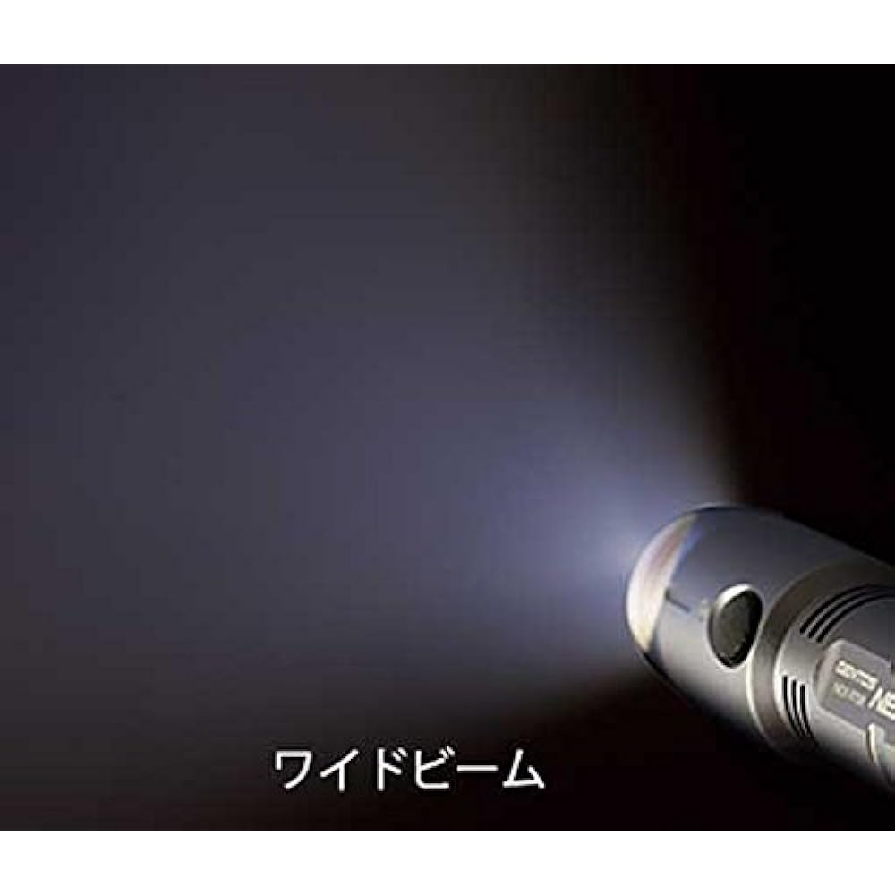 GENTOS LED Flashlight [Brightness 280 Lumens, Practical Lighting 14 Hours/Splashproof] Nexera NEX-905D