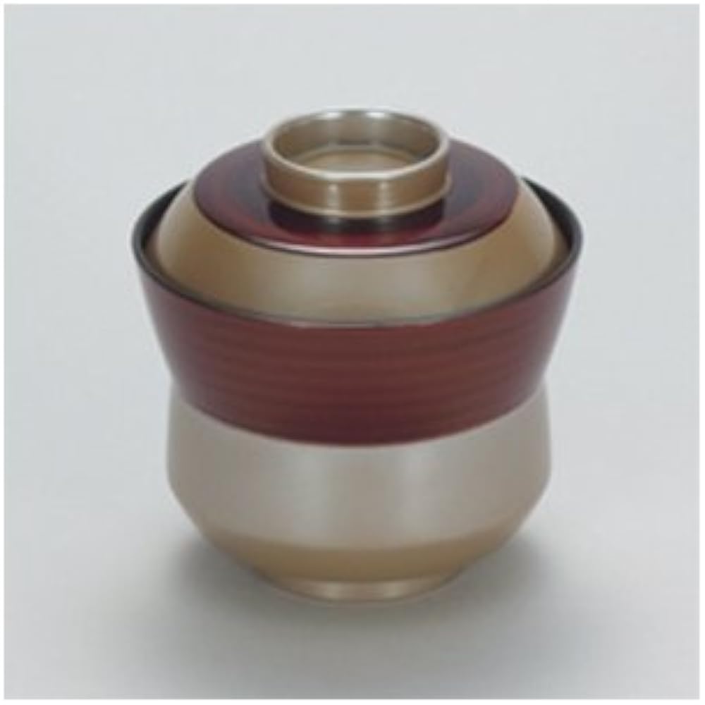 3 セット small blowing bowls and suction bowls, silver ribbons, pestle-shaped small suction bowls [8.8 x 8.9cm], heat-resistant, wood-based, heat-resistant [ryotei, inn, Japanese utensils, restaurants, business utensils, utensils]