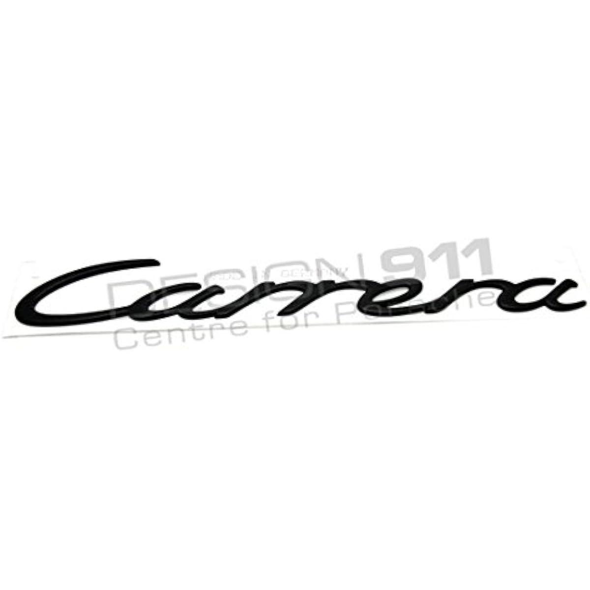 Carrera Rear Badge 26cm Porsche 996 / 997 (Black Carrera Badge)