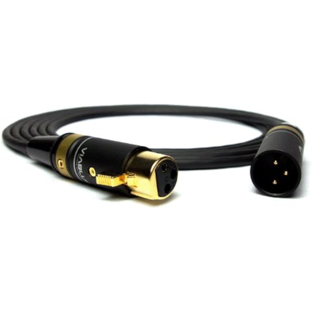 Mogami 2893 + Viablue T6s XLR | Professional x High-End Hybrid Balanced Cable (Red, 30m)