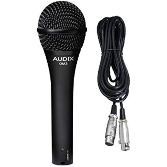 AUDIX - Dynamic Microphone OM3 + 5m Microphone Cable Set