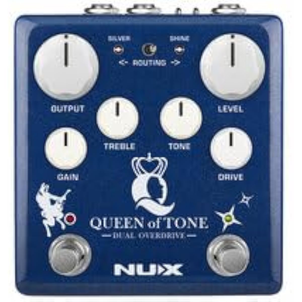 NUX Queen of Tone (NDO-6) Dual Overdrive <New-X>