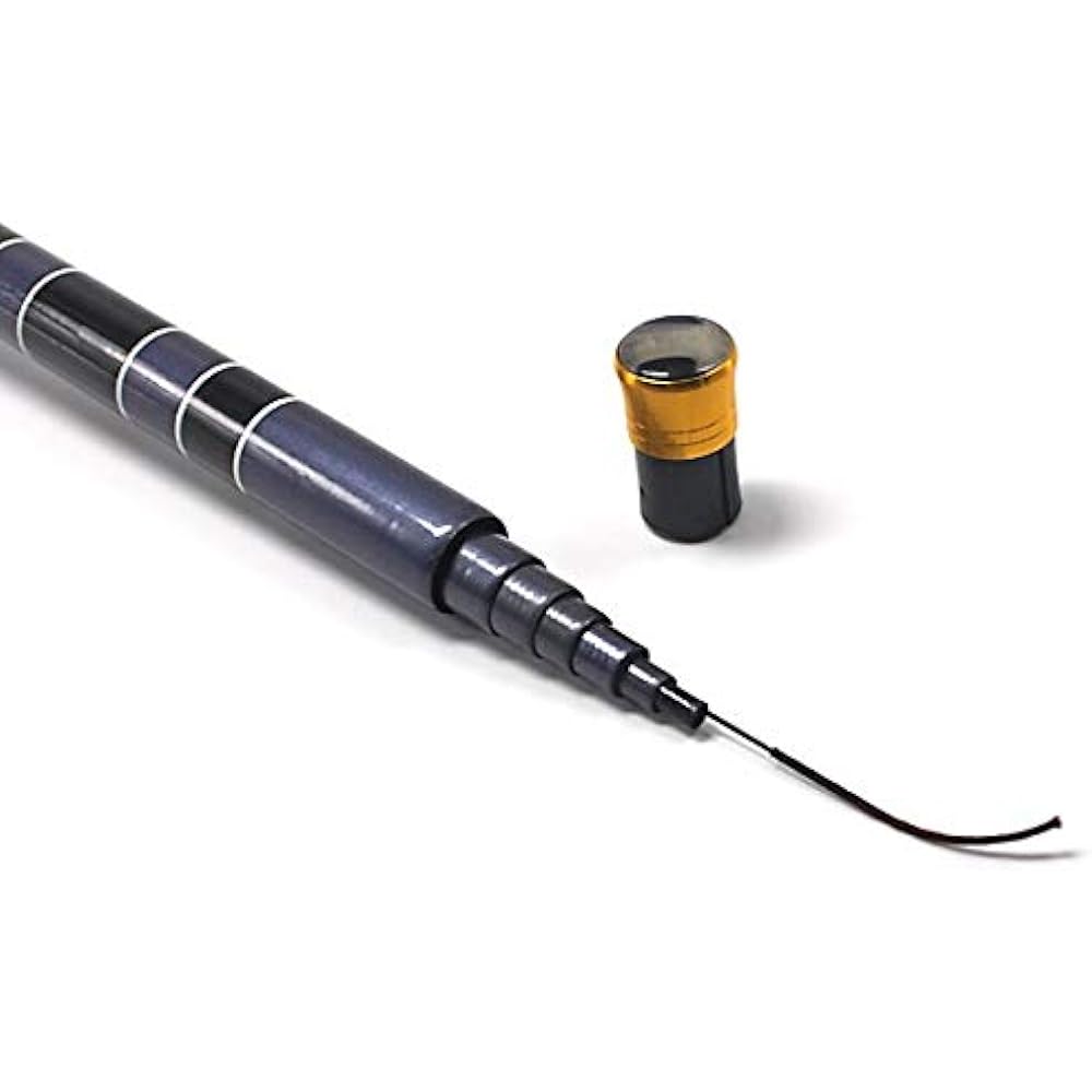 Wellvie Mountain Stream Rod Yamame Char Fishing 540 Carbide Old Demon Drawer Closing Dimensions Approx. 74cm Carbon Rod / Amago/Rainbow Trout/Haya/Rockfish Beginner (Blue)