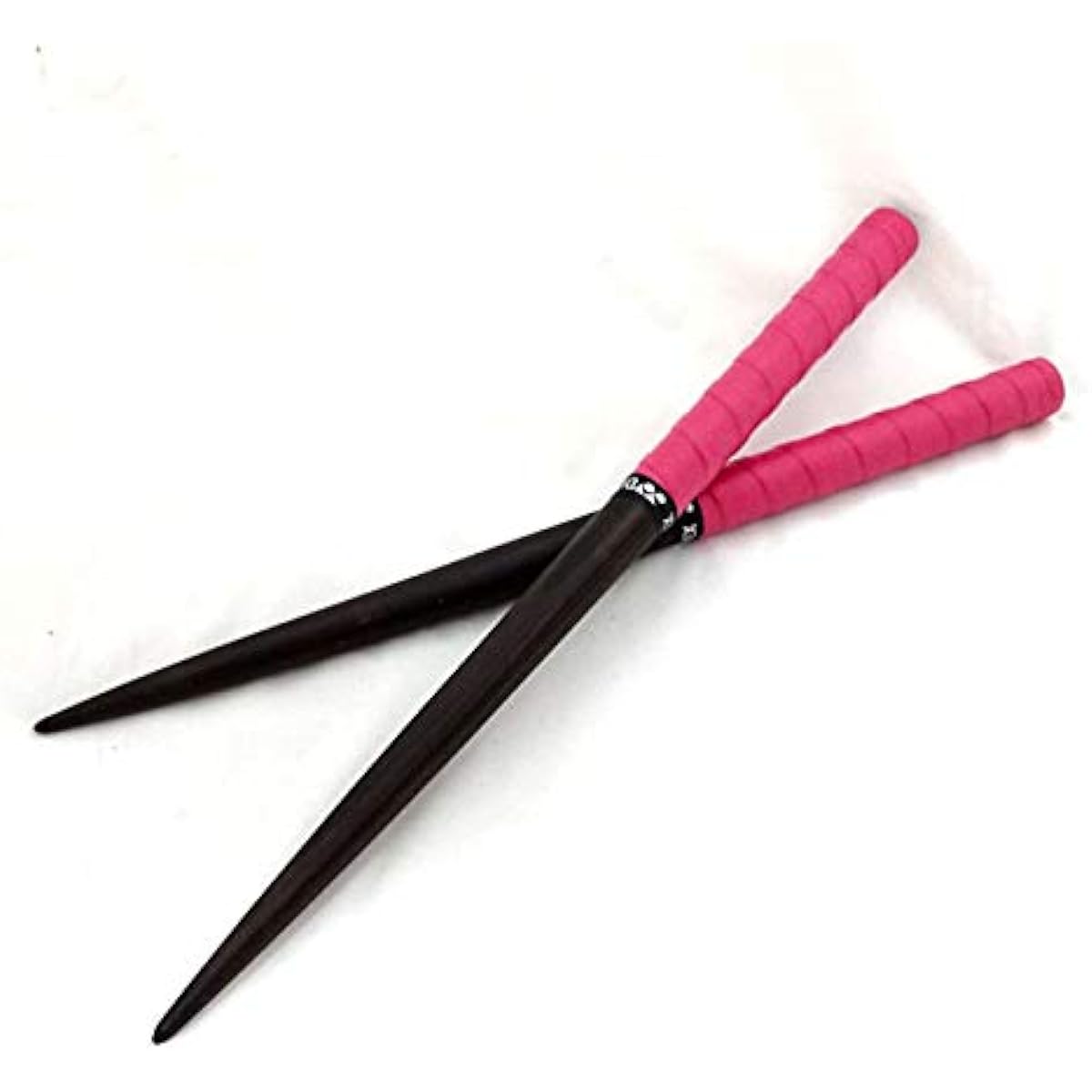 Taiko no Tatsujin Maibachi Material: Ebony Length: 370mm Thickness: 20mm Tip: 2mm Grip color 6 colors MADE IN JAPAN (domestic) (wine red)