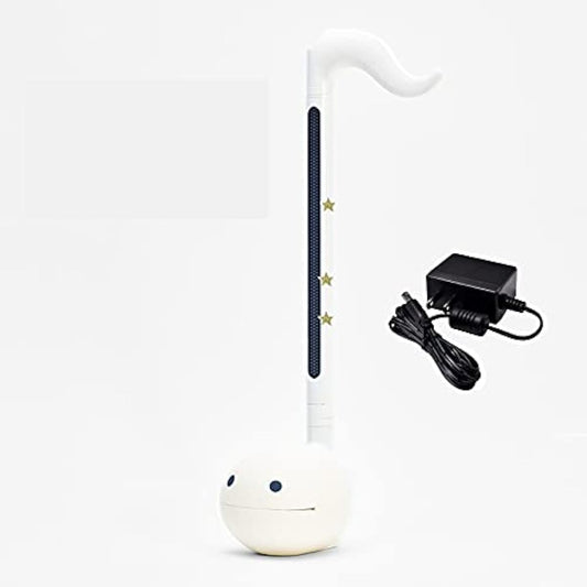 Electronic musical instrument Otamatone Techno White AC adapter set Maywa Denki