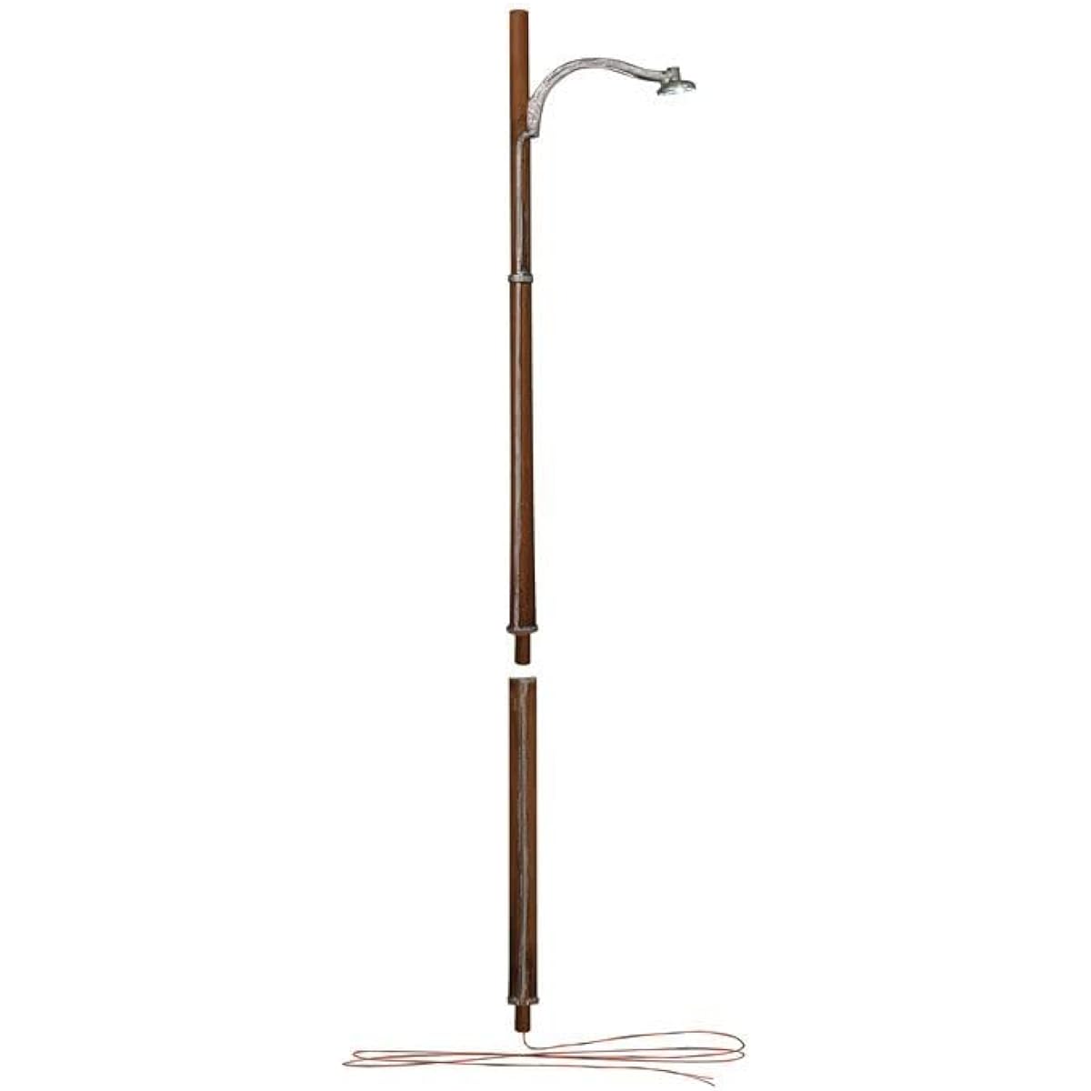 Just Plug Woodland Scenics HO scale Street Lights Wooden Pole
