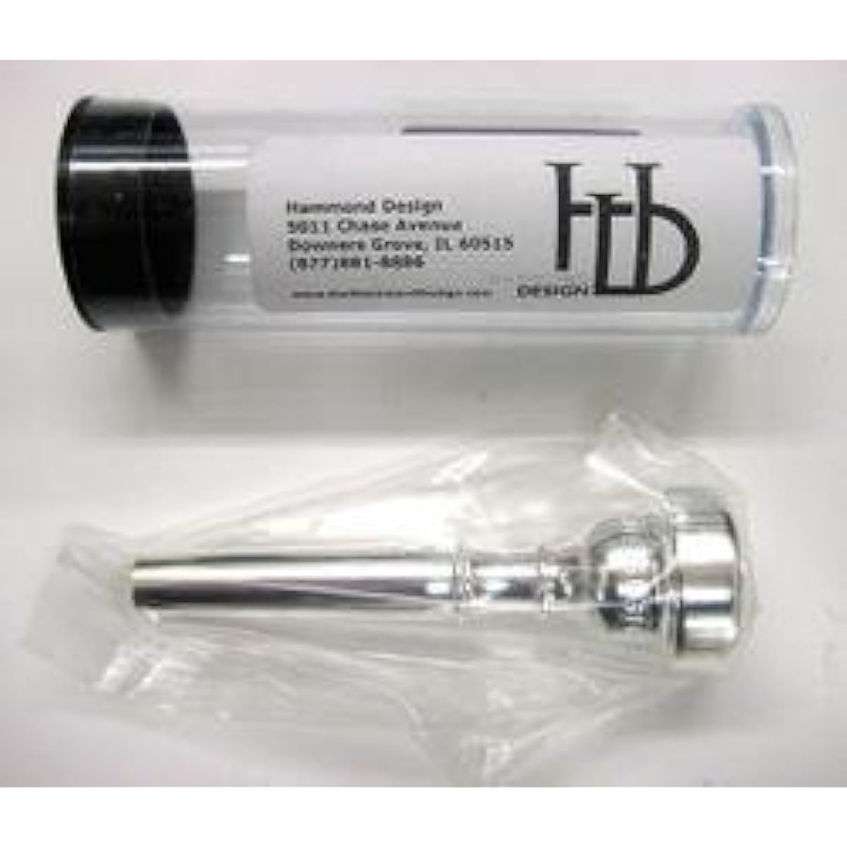 [HAMMOND DESIGN] Trumpet mouthpiece 《Silver plated finish》 7MLX [HAMMOND DESIGN]