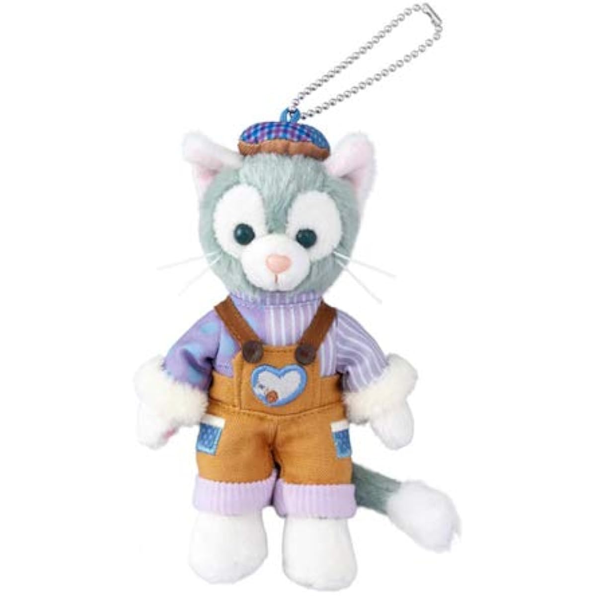 Gelatoni Plush Badge Duffy's Heartwarming Days 2019 Plush Valentine's Day Disney Souvenir [Tokyo DisneySea Exclusive]