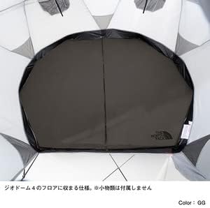 THE NORTH FACE Tent Ground Sheet Geodome 4 Mattress Inflatable Footprint Geodome Mattress Inflatable Footprint 4 NV21800 NV31800 NN32017 Meld Gray Saffron Yellow Black ONESIZE