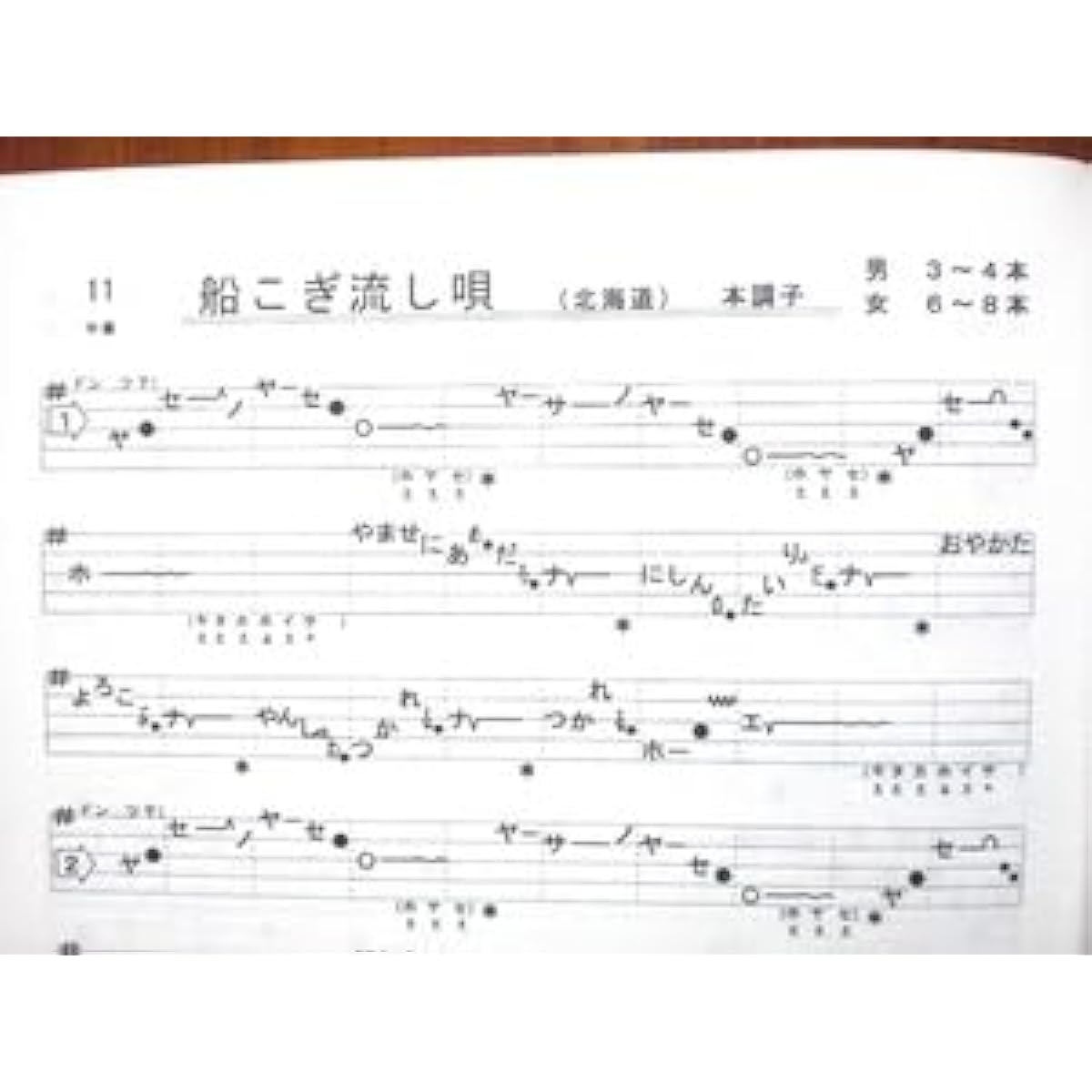 Folk song easy to sing 10 collection set 10% OFF ~ e52 sheet music practice sheet music lyrics shamisen shakuhachi practice improvement hobby Japanese music instruction singing basics introduction