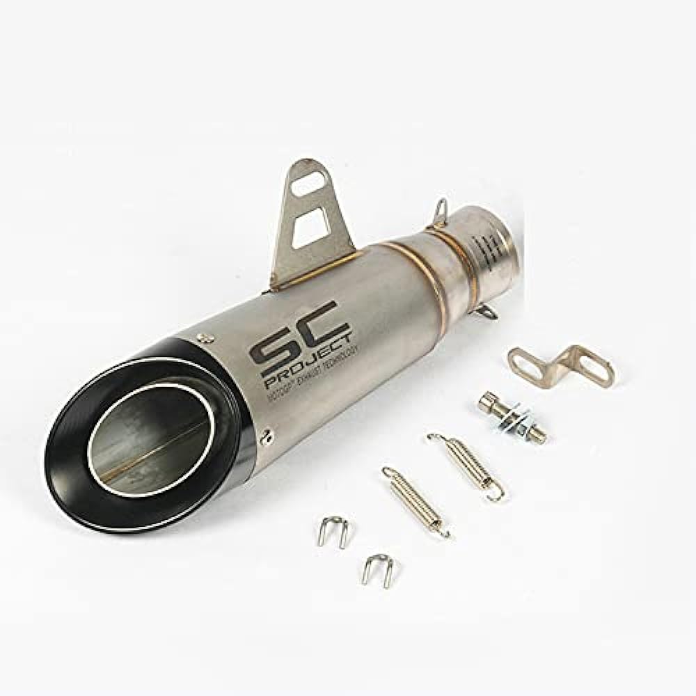 Motorcycle Exhaust Port Exhaust Pipe Intermediate Pipe Motorcycle Silencer Slip-on Muffler Motorcycle Muffler Full Exhaust Ninja250/300 (2012-2016) Z250/300 (2012-2016) Applicable