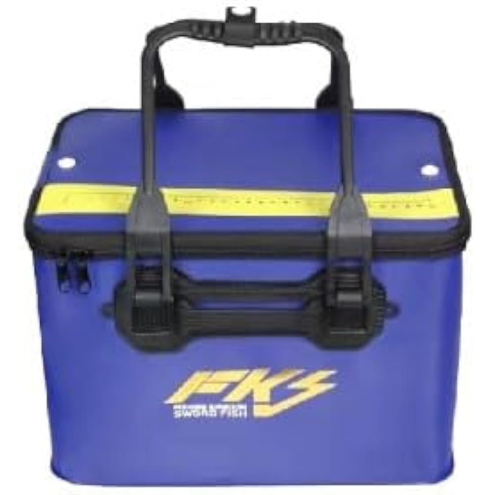 (FKS) Iso Bakkan 2 36cm Buckan Iso Bakkan Bucket Water Bucket EVA Fukase Float Makie Komase Hisyaku (Blue)