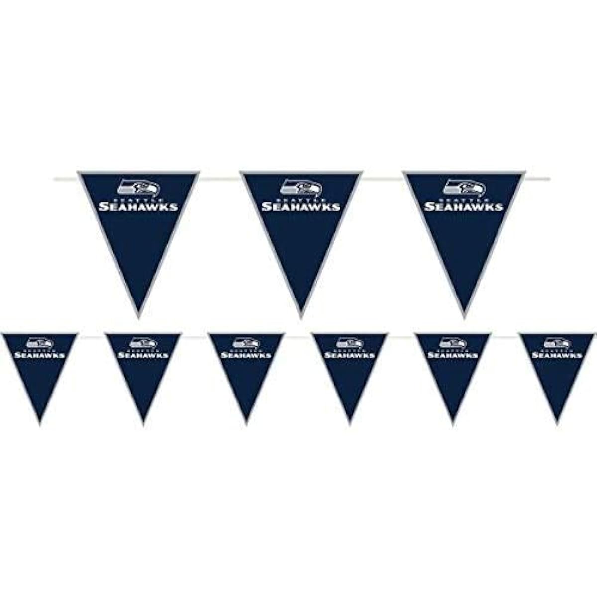"Seattle Seahawks Collection" Pennant Banner, Party Decorations