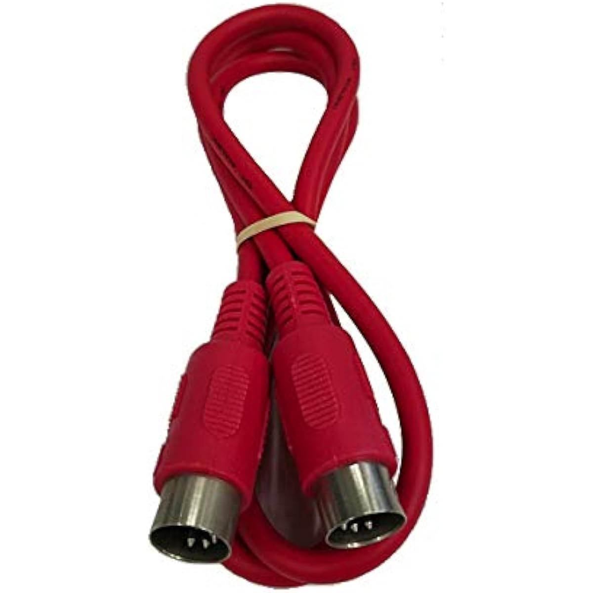 Cable Up CU/MD103/Red 3' MIDI Male to MIDI Male MIDI Cable (Red)