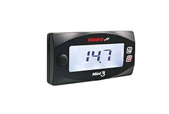 KOSO Yamaha Mini3 Digital Air Fuel Ratio Air Fuel Meter Meter TMAX530 T-MAX530 Cygnus X BWS125 BW’S125 Parallel import goods