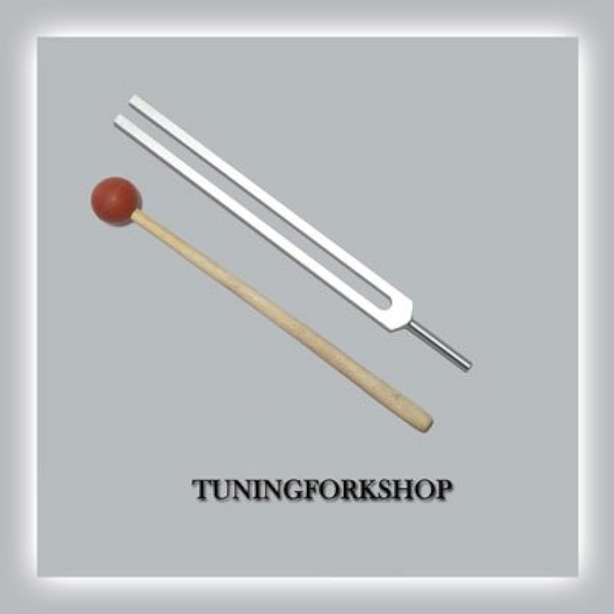 TFS Tuningforkshop Mid Om 136.10 Hz Tuning Fork Set with Mallet + Pouch