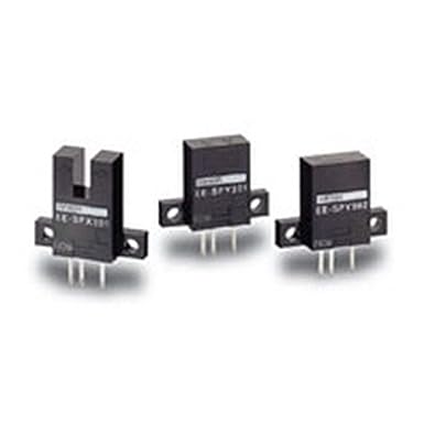 omron Photo microsensor Reflective vertical type Detection distance 5mm Modulated light method NPN output ON when light is blocked (EE-SPY302)