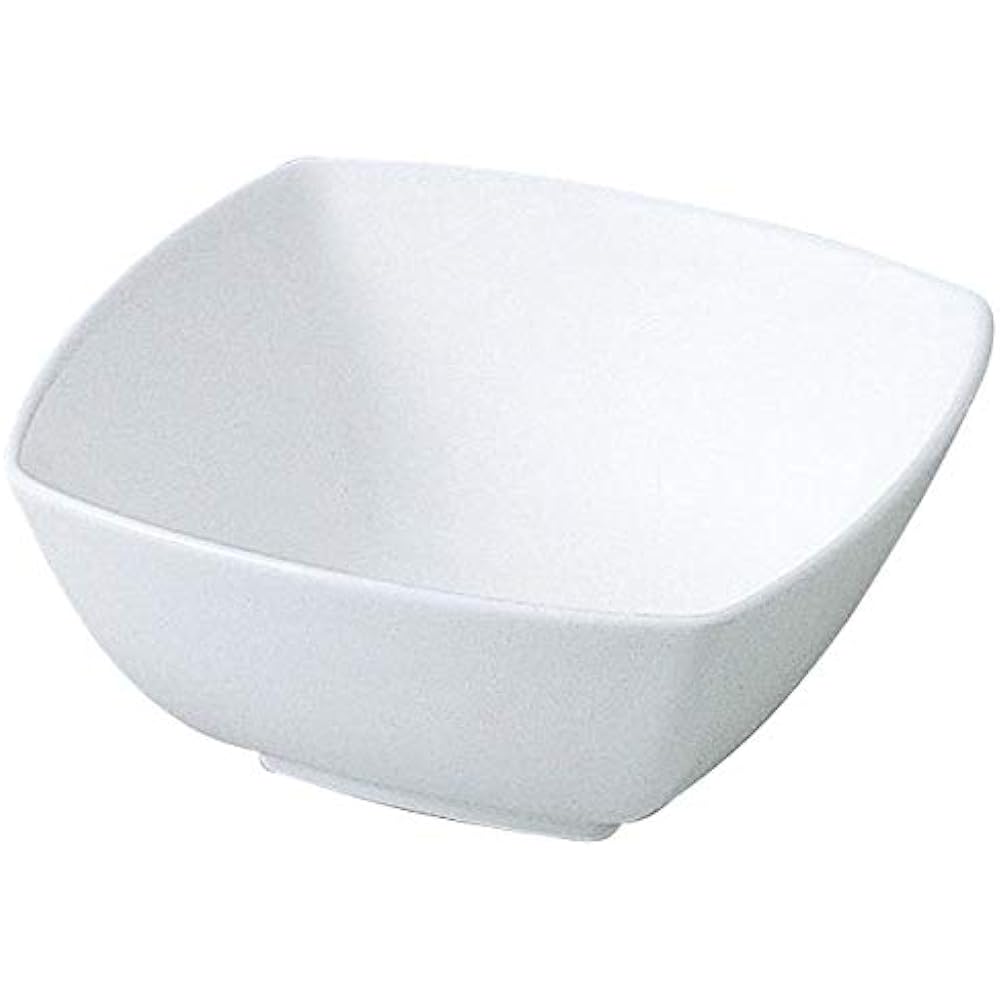 NARUMI Dinnerware Set Styles White Simple Square Set for 2, 6 Pieces, Microwave Warming, Dishwasher Safe, Gift Box Included 50481-23210